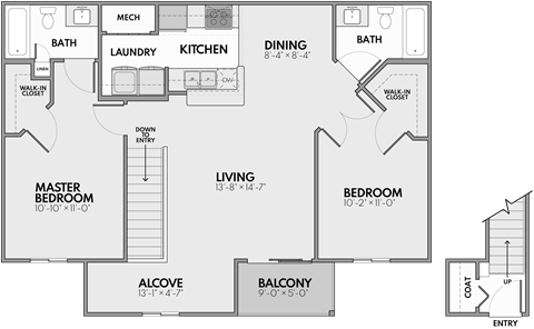 1600 Bear Creek Ln 1-3 Beds Apartment, Townhouse for Rent - Photo Gallery 15